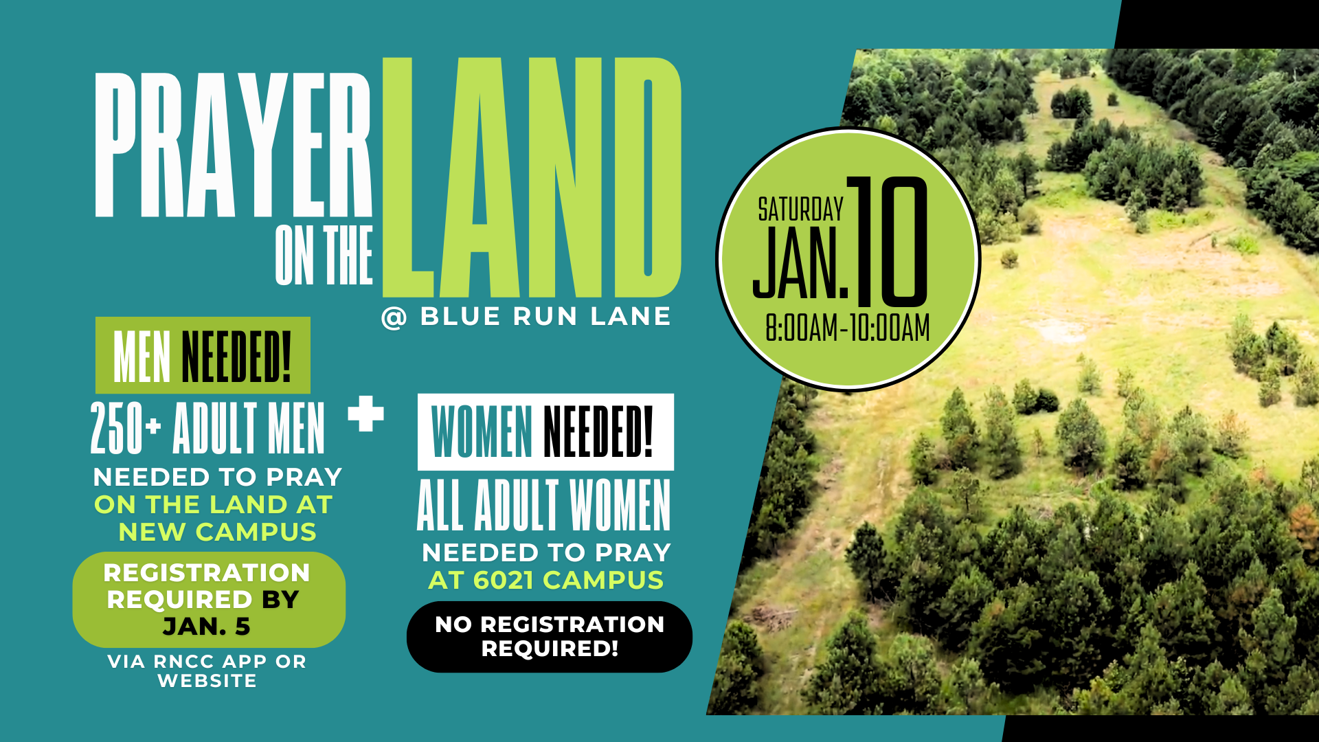 RNCC Prayer on the Land Screen